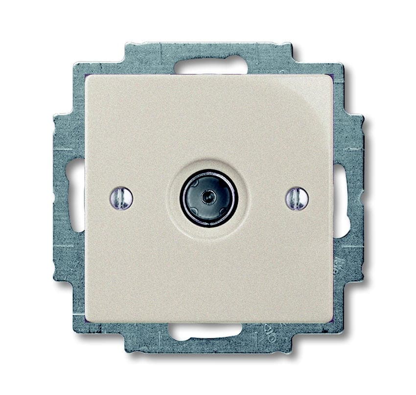 ABB BJB Basic 55 Шамп Розетка TV оконечная 2CKA001724A4310