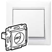 Legrand DIY Valena Бел Розетка 1-ая б/з 694268