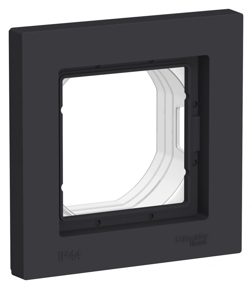 Systeme Electric AtlasDesign Aqua Карбон Рамка 1-ая IP44