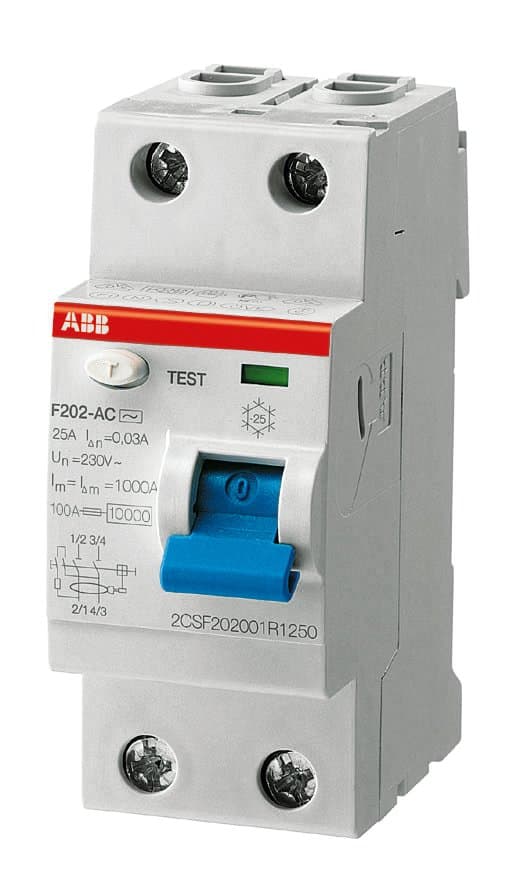 ABB F202A УЗО 2Р 40А 30mA (А) 2CSF202101R1400