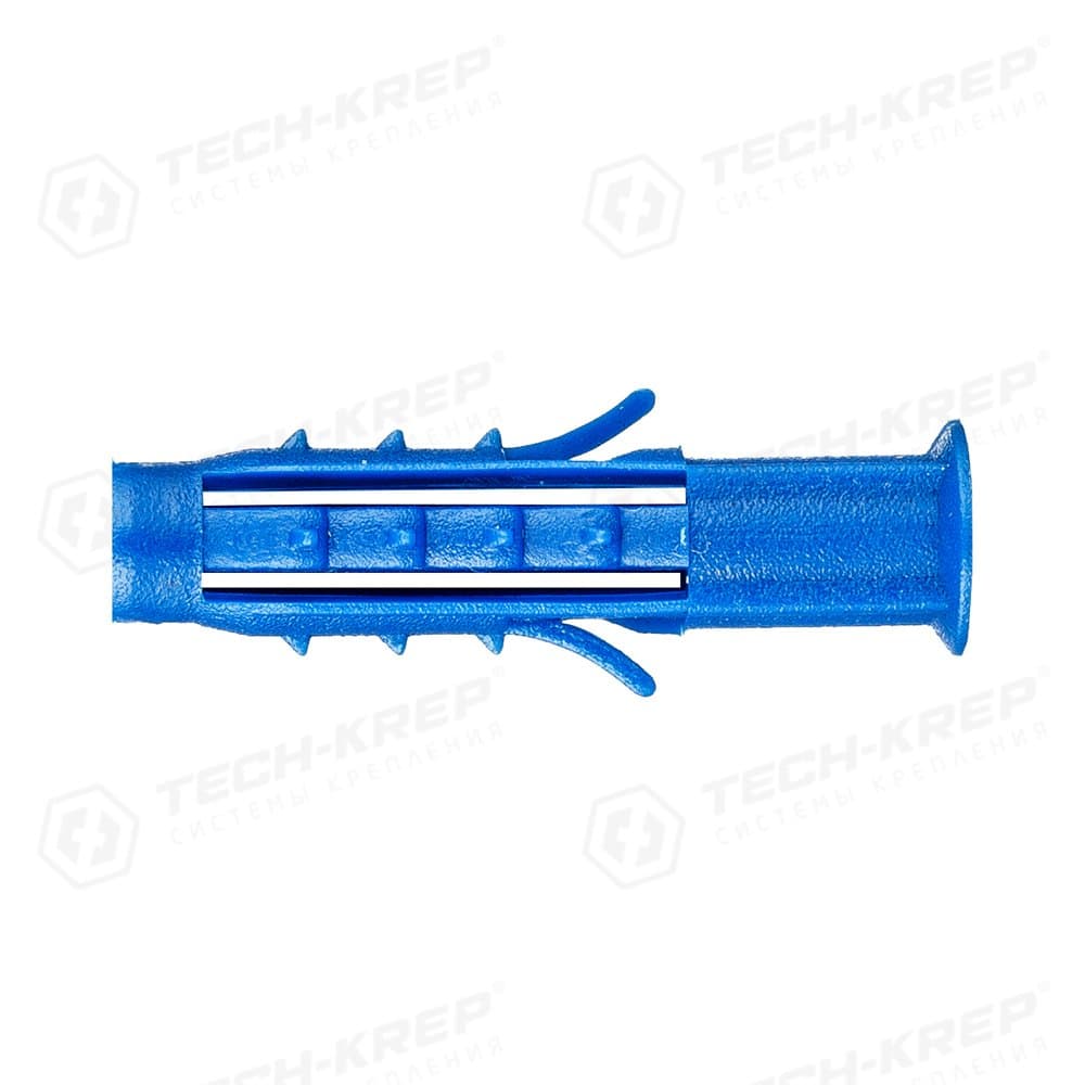 Tech-Krep Дюбель распорный Чапай 6х30 шипы+усы (полипропилен) (30 шт) - пакет 111128