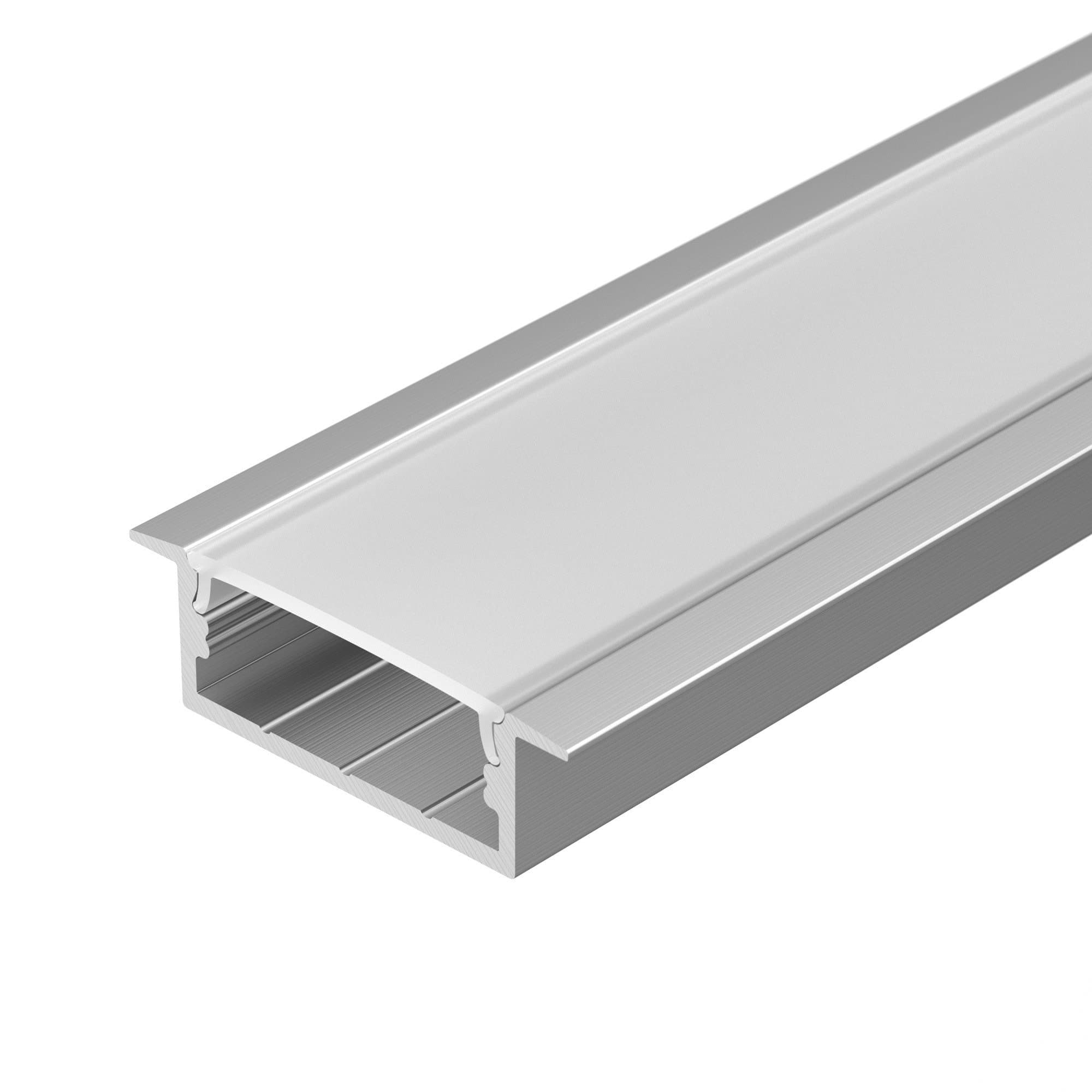 Arlight Профиль с экраном ARH-WIDE-F-H10-2000 ANOD+OPAL (Алюминий) 036769