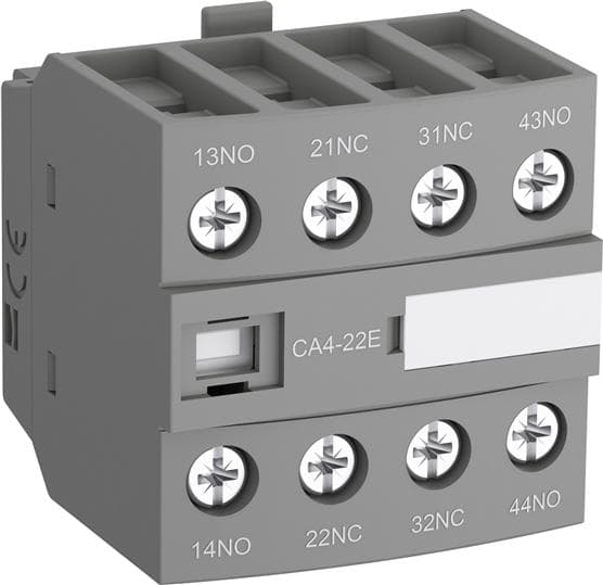 ABB CA4-22E Блок контактный дополнительный (2НО+2НЗ) для контакторов AF09…AF38 1SBN010140R1022