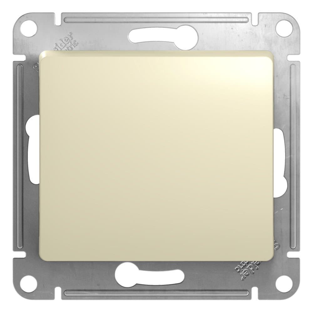 Systeme Electric Glossa Беж Выключатель 1-клавишный, сх.1, 10АХ