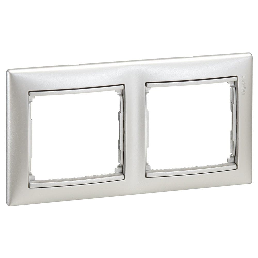 Legrand Valena Алюминий Рамка 2-ая гориз 770152