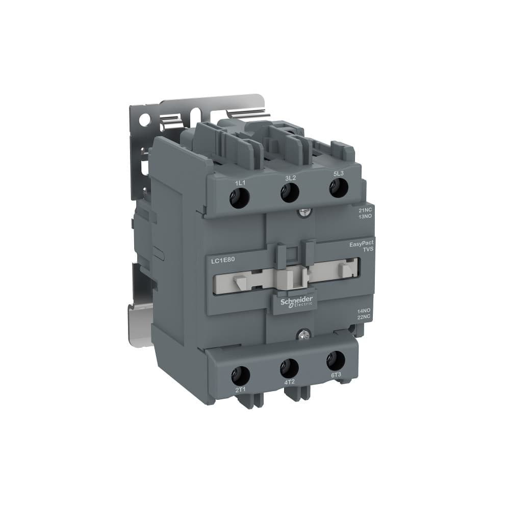 SE EasyPact TVS Contactors E2 Контактор 80А 400В AC3 220В 50/60Гц LC1E80M7