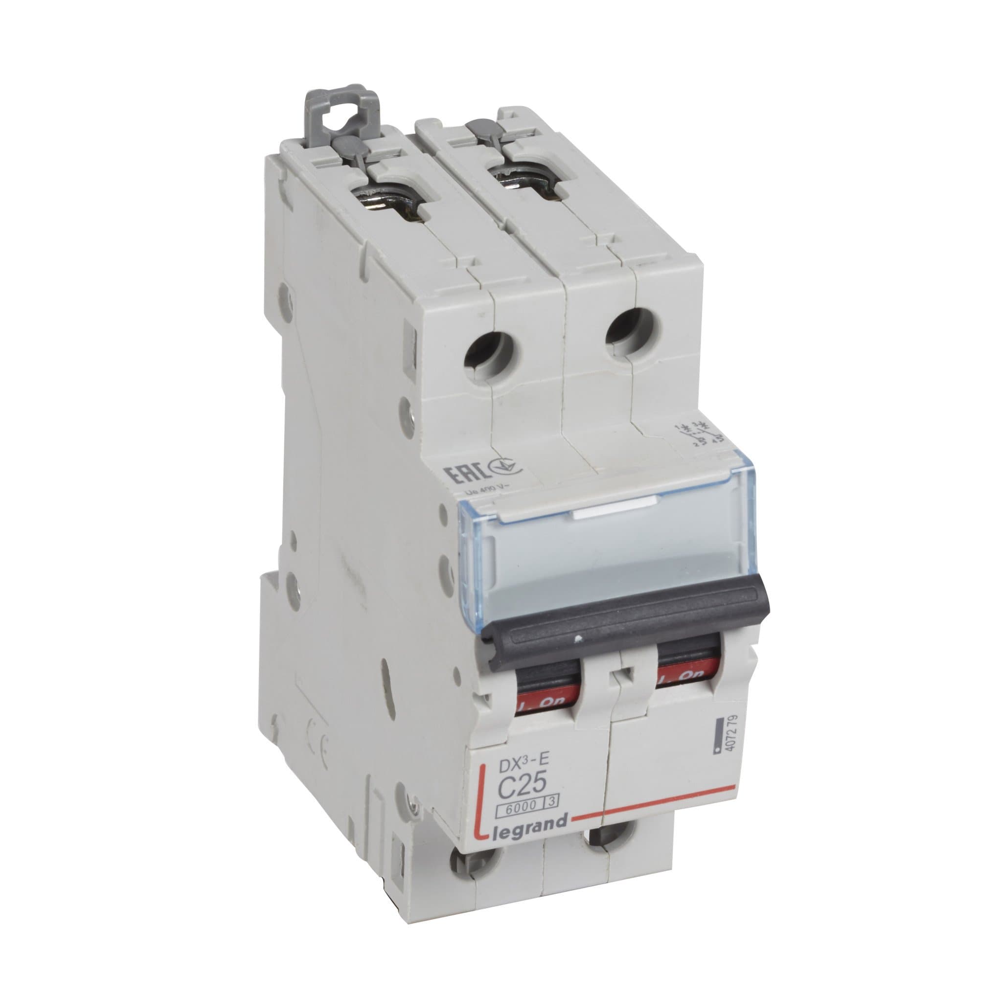 Legrand DX3-E Автоматический выключатель 2P 25А (С) 6000/6kA 407279