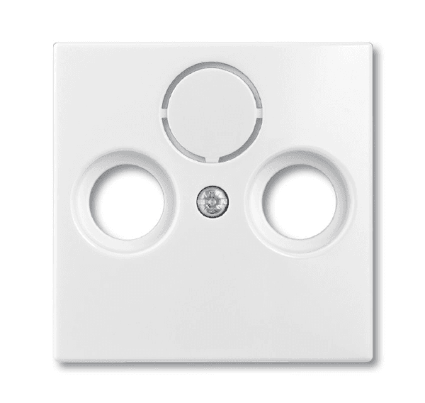 ABB BJB Basic 55 Бел Накладка TV-FM (SAT) розетки 2CKA001724A4283