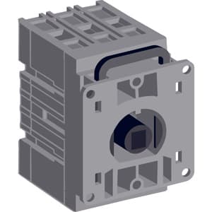 ABB OT16FT3 Выключатель-разъединитель 3P 16 А дверного монтажа без ручки 1SCA104838R1001