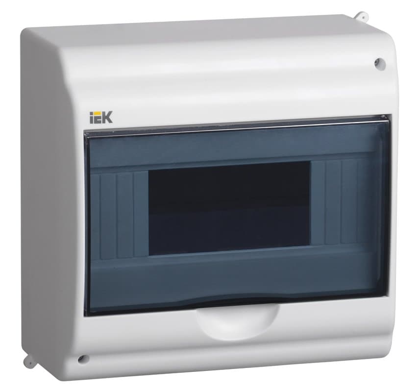 IEK KREPTA 3 Корпус пластиковый КМПн 2/9-2 IP31 белый откр.монтаж
