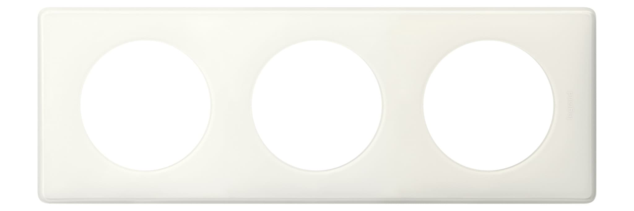 Legrand Celiane2 Белый глянец Рамка 3-ая (2+2+2 мод) 066633