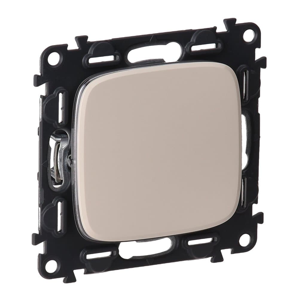 Legrand Valena ALLURE DIY Сл.кость Выключатель 1-клавишный 10А 250В 752801