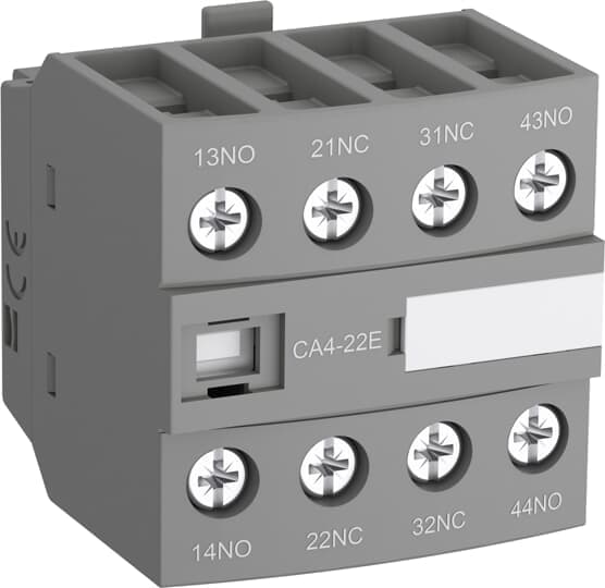 ABB CA4-22M Блок контактный дополнительный (2НО+2НЗ) для контакторов AF09…AF38 1SBN010140R1122
