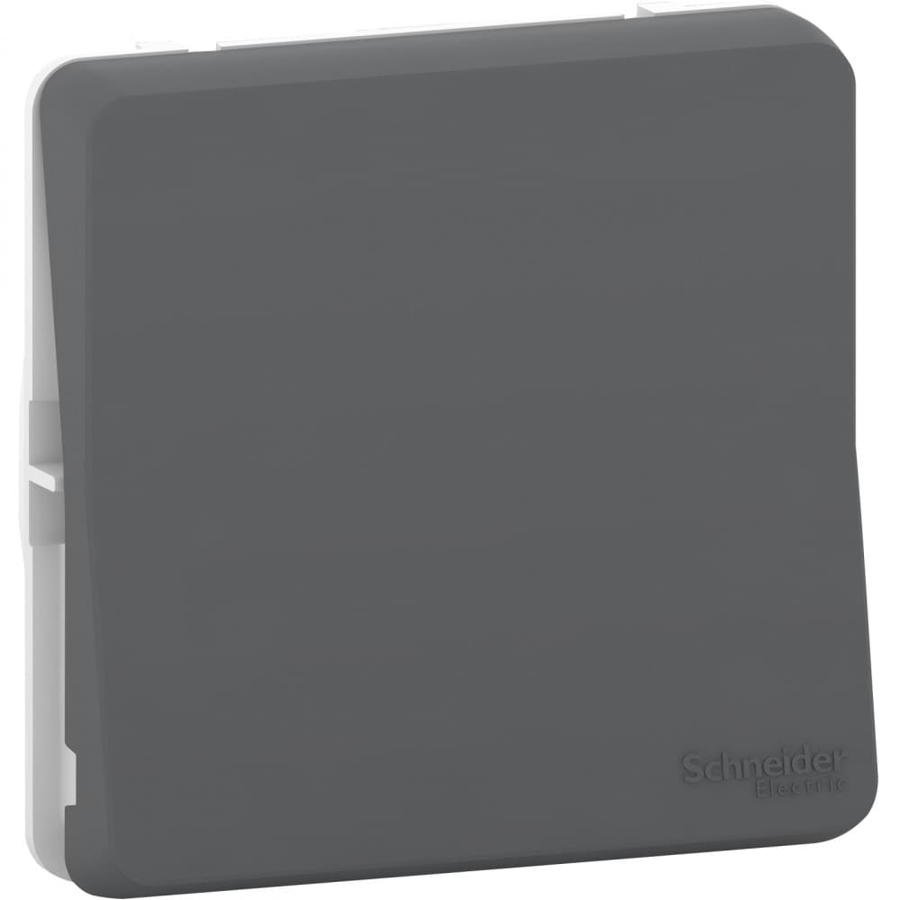 SE Mureva Styl Антрацит Выключатель кнопочный, IP55 MUR35027