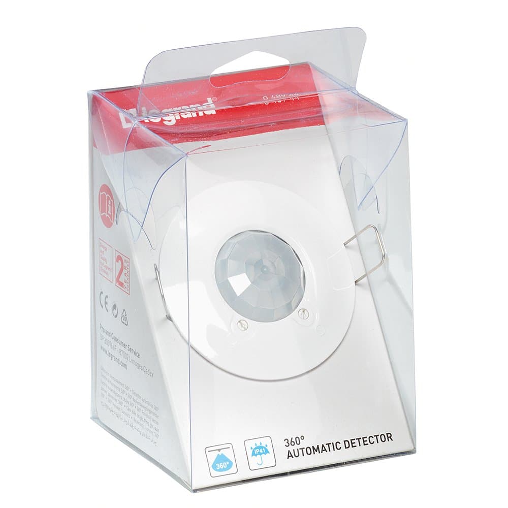 Legrand Lighting Management Датчик движения PIR потолочный 360°, блистер 048944