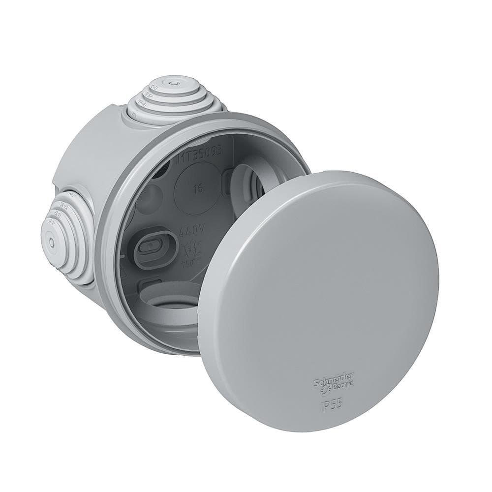 Systeme Electric Коробка распределительная открытой установки 65X40, IP55, 4 сальника DIY
