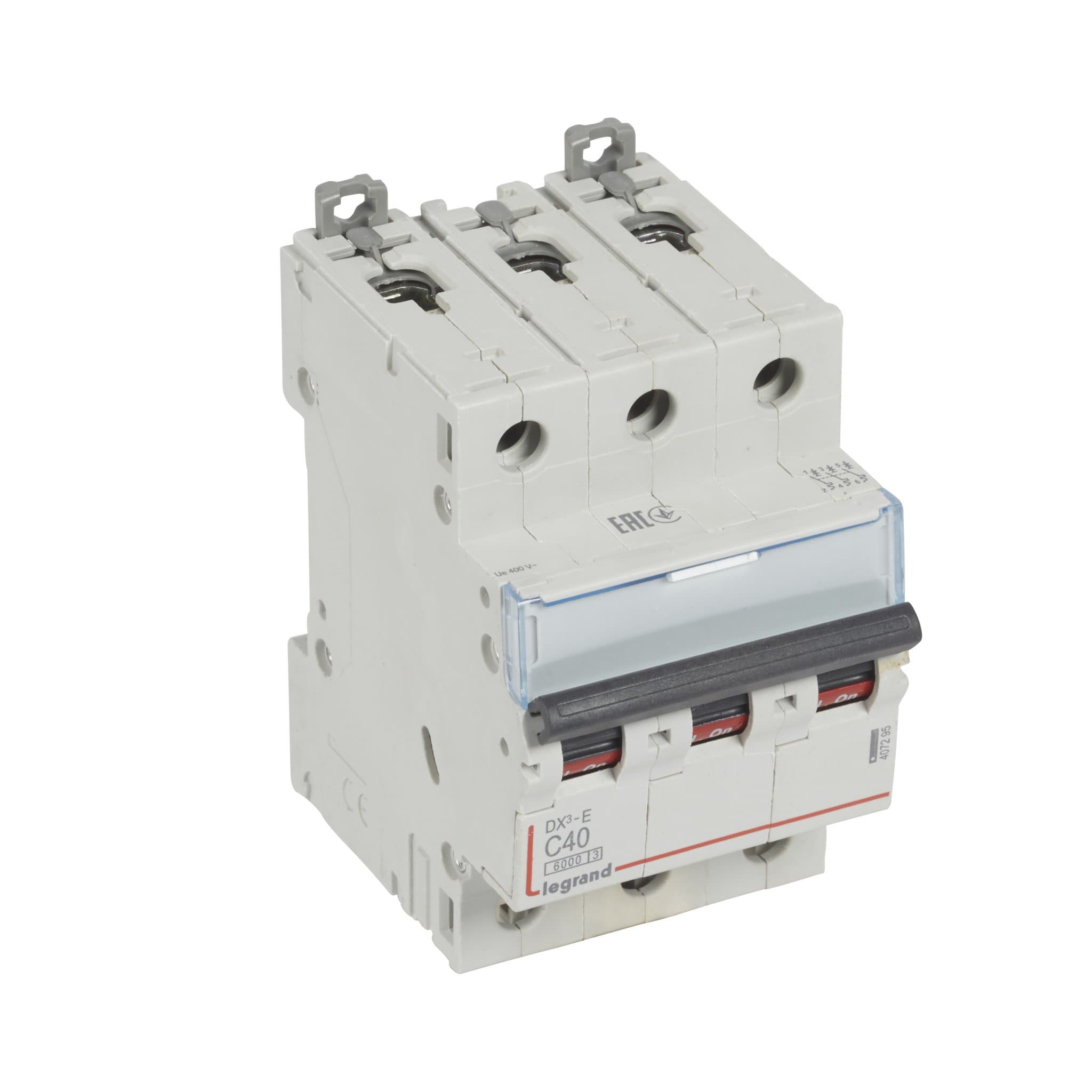 Legrand DX3-E Автоматический выключатель 3P 40А (С) 6000/6kA 407295