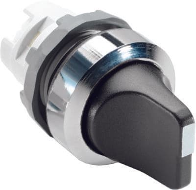 ABB M2SS1-20B Переключатель черный 2-х поз. с фиксацией (короткая ручка) 1SFA611200R2006