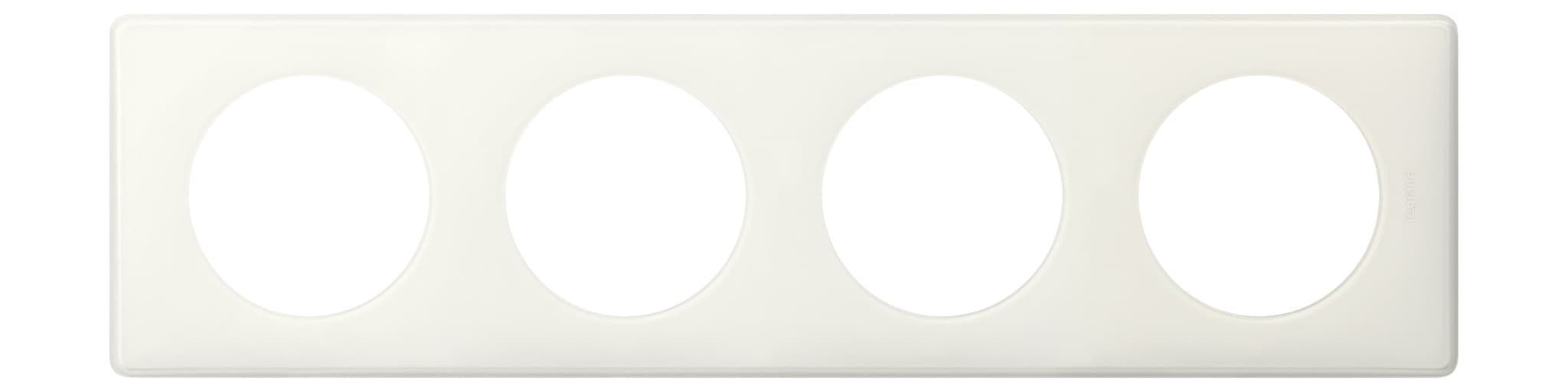 Legrand Celiane2 Белый глянец Рамка 4-ая (2+2+2+2 мод) 066634