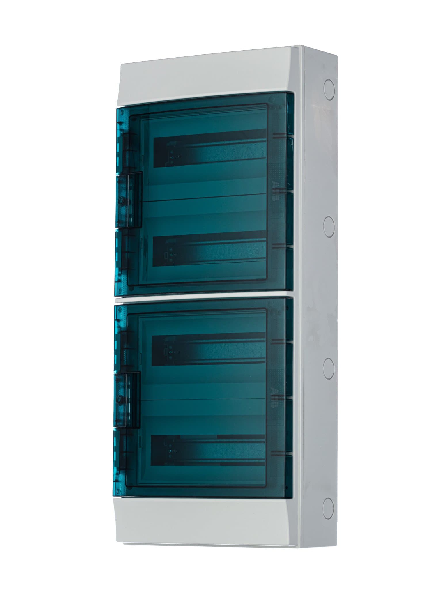 ABB Mistral65 Бокс навесной 48М прозрачная дверь (с клемм) 1SLM006501A1207
