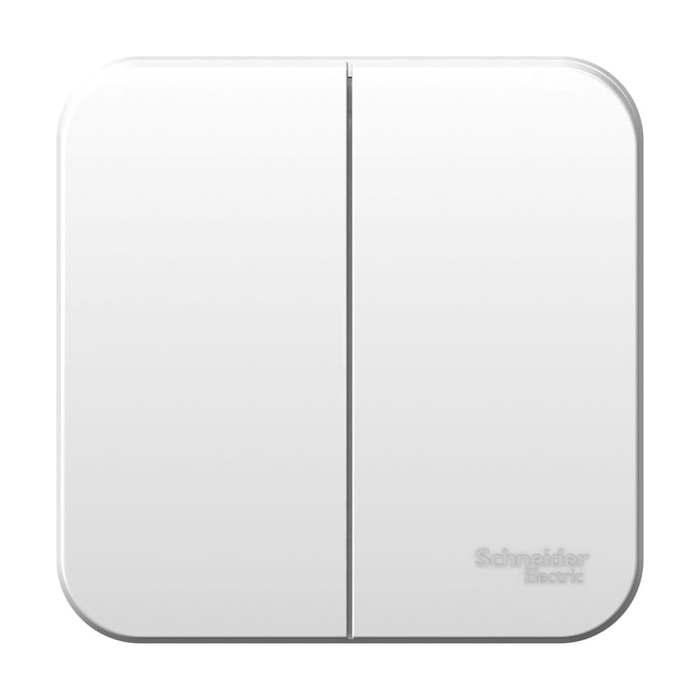 Systeme Electric Blanca наруж Бел Выключатель 2-клавишный, 10А, 250B