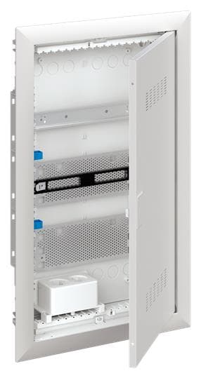 ABB Шкаф мультимедийный с дверью с вентиляционными отверстиями и DIN-рейкой (3 ряда) UK630MV 2CPX031391R9999