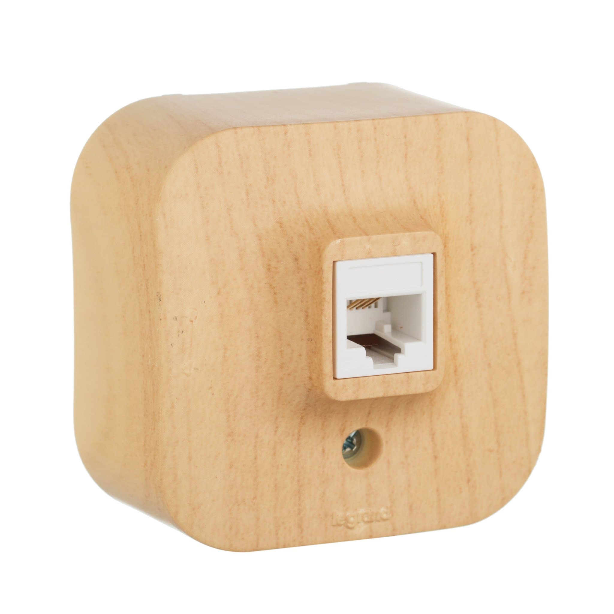 Legrand Quteo Сосна Розетка RJ11 782274