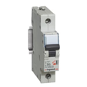 Legrand TX3 Автоматический выключатель 1P 25A (С) 6000 404030