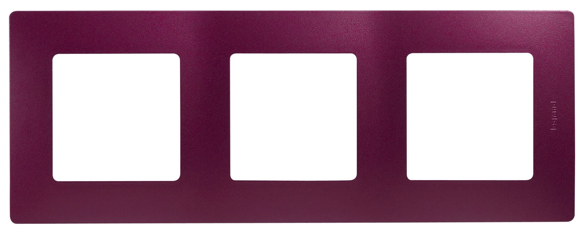 Legrand Etika Сливовая Рамка 3-ая 672563