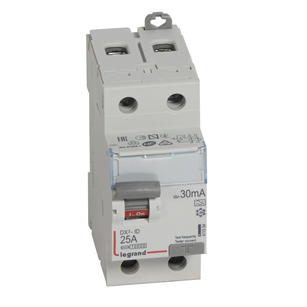 Legrand DX3 УЗО 2P 25А 30мА-A 411554