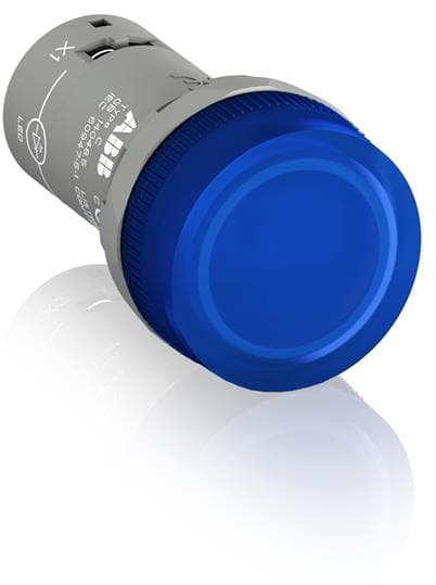 ABB CL2-502L Лампа синяя со встроенным светодиодом 24ВAC/DC 1SFA619403R5024