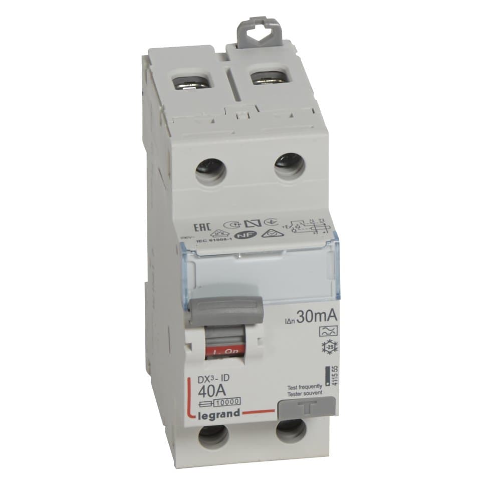 Legrand DX3 УЗО 2P 40А 30мА-A 411555