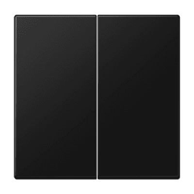 JUNG LS 990 Черный матовый Центральная плата 2 группы стандарт LS1702SWM