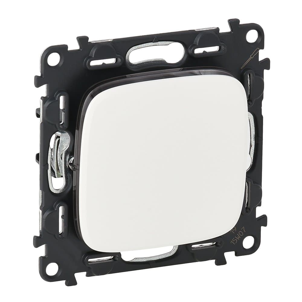 Legrand Valena ALLURE DIY Бел Переключатель 1-клавишный 10А 250В 752706