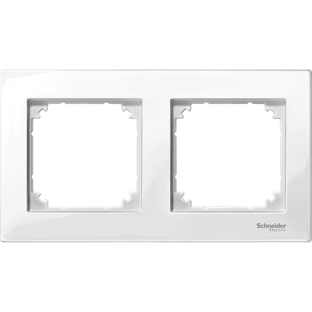 SE Merten SM M-Plan Бел глянец Рамка 2-ая MTN515219