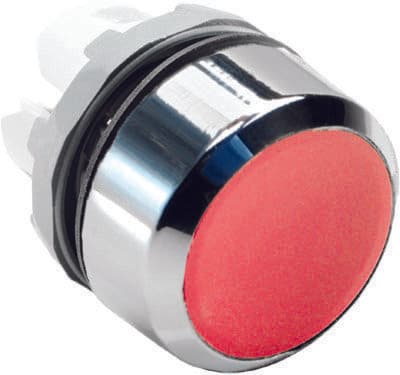 ABB MP1-20R Кнопка красная без подсветки без фикс. (корпус) 1SFA611100R2001