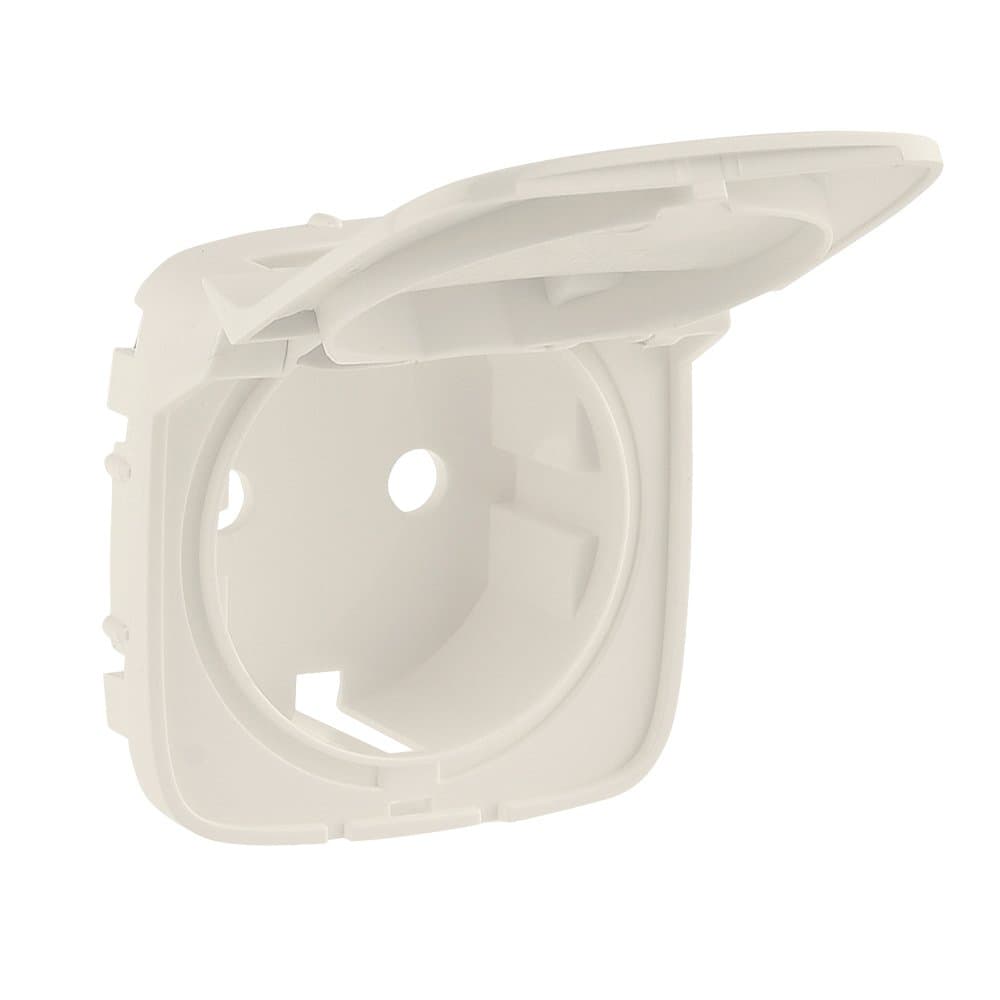 Legrand Valena ALLURE Сл.кость Накладка розетки с/з с крышкой 754846
