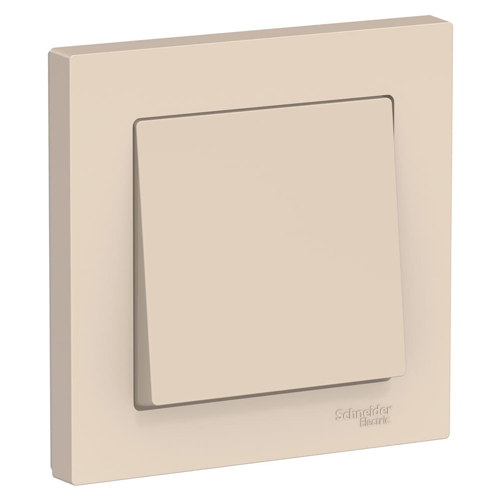 Systeme Electric AtlasDesign Беж Выключатель 1-клавишный сх.1, 10АХ, в сборе