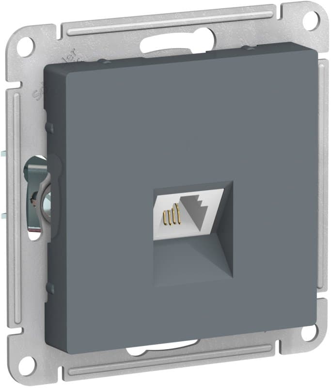 Systeme Electric AtlasDesign Грифель Розетка телефонная RJ11, механизм