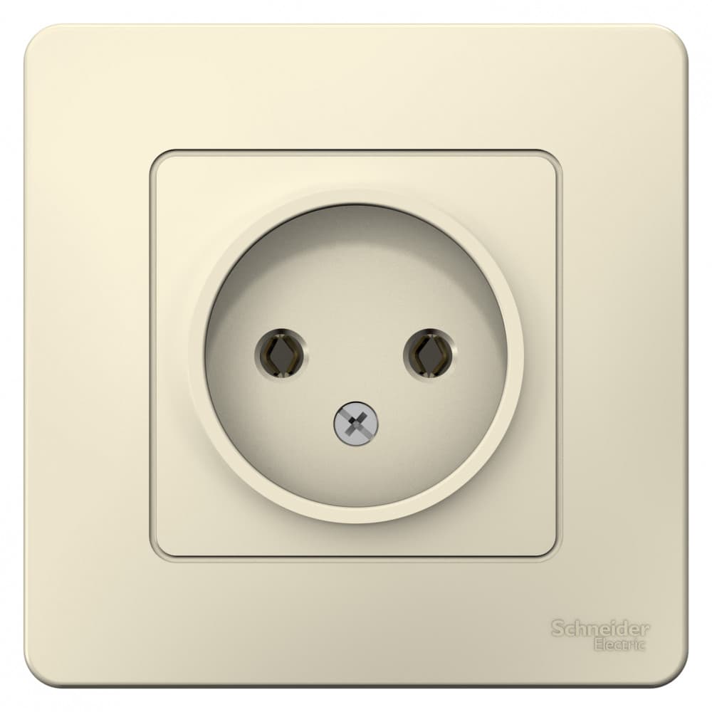 Systeme Electric Blanca внутр Молочная Розетка б/з без шторок 16А, 250В
