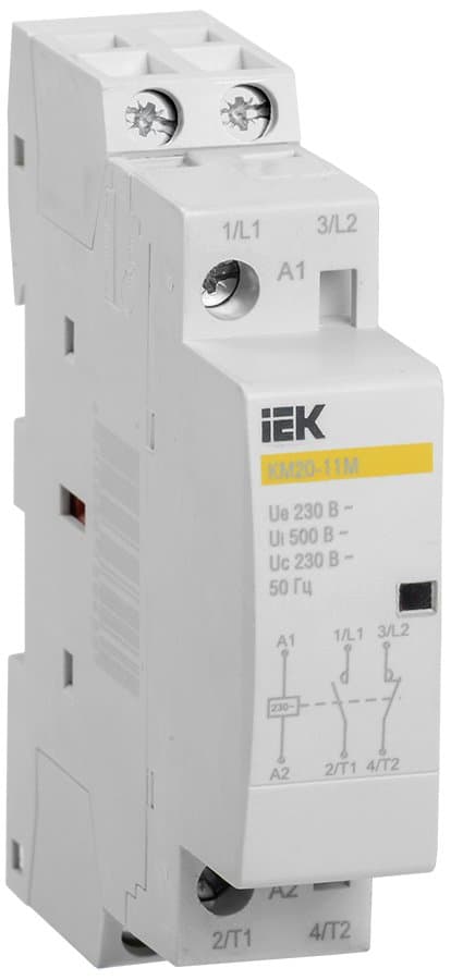 IEK KARAT Контактор модульный КМ20-11М AC