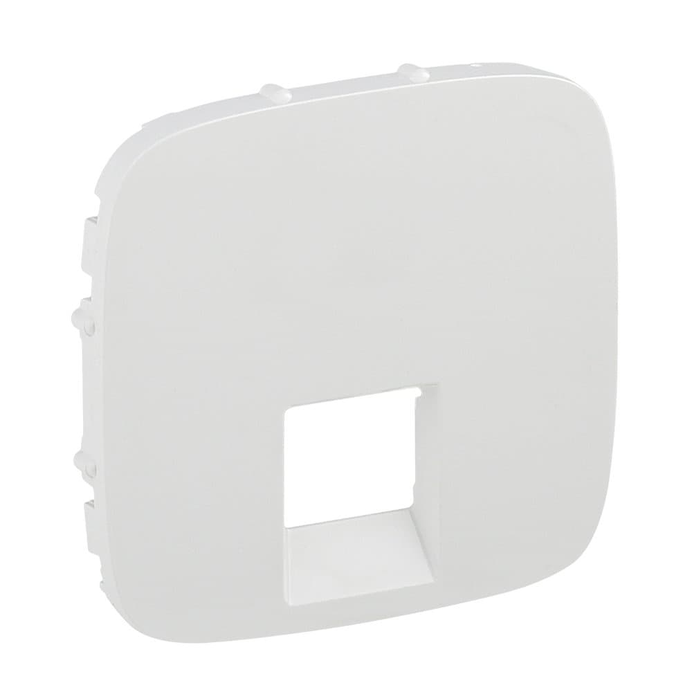 Legrand Valena ALLURE Бел Накладка розетки ТЛФ/комп 1-ой 755415