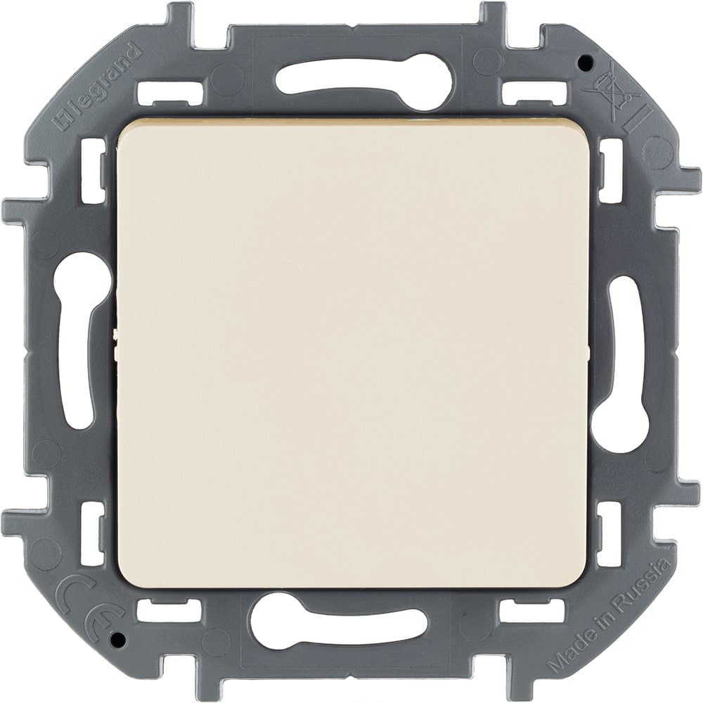 Legrand INSPIRIA Слоновая кость Выключатель одноклавишный 10 AX - 250 В 673601
