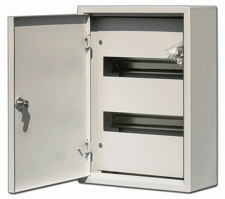 Dekraft Корпус металлический 400х300х120 24 мод. IP31 ЩРН-24