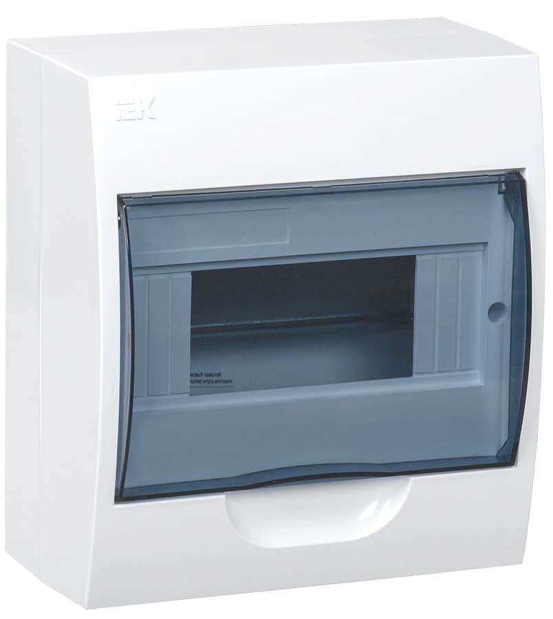 IEK KREPTA 3 Корпус пластиковый ЩРН-П-8 IP41 белый откр.монтаж