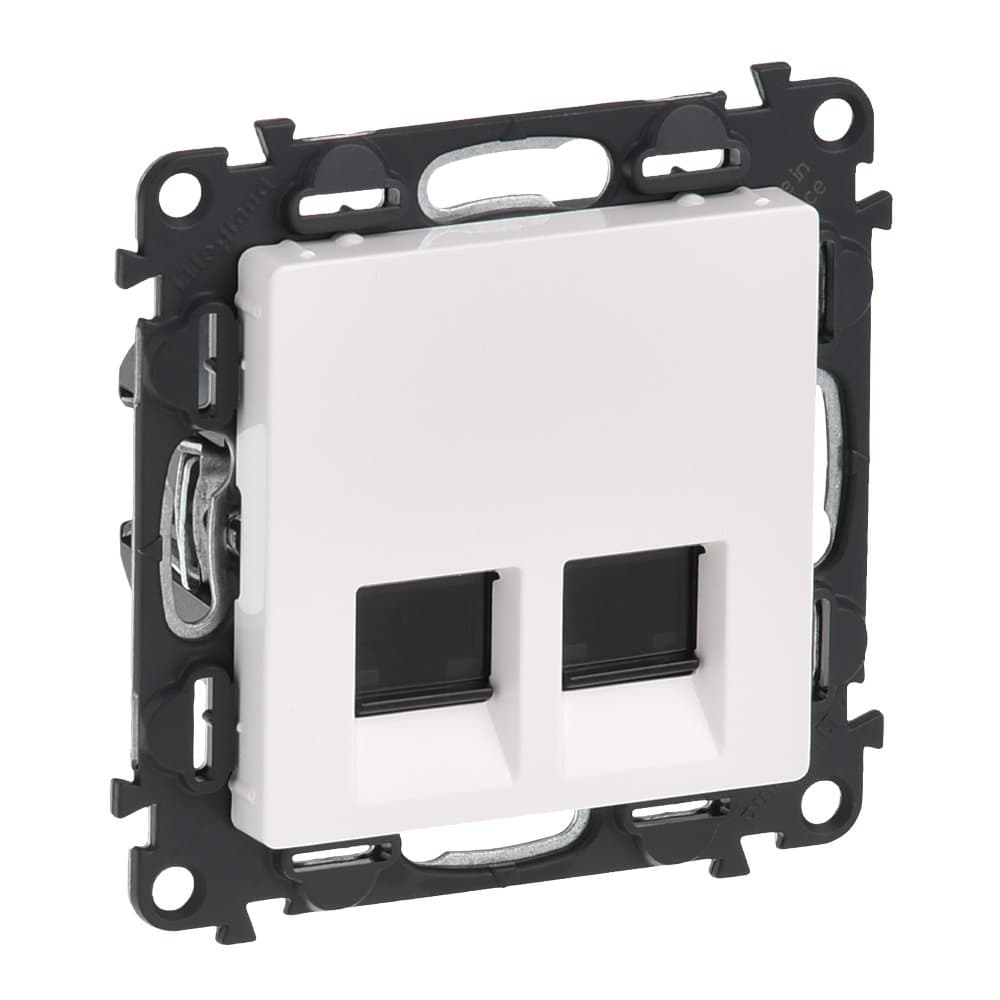 Legrand Valena LIFE DIY Бел Розетка комп(RJ45) 2-ая 5 кат UTP 753441