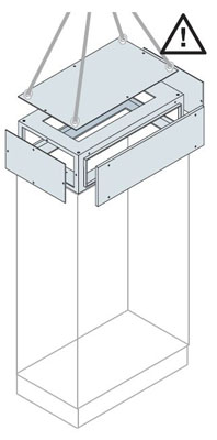 ABB IS2 Контейнер кабельный верхний 400x400мм ШхГ ER4040K