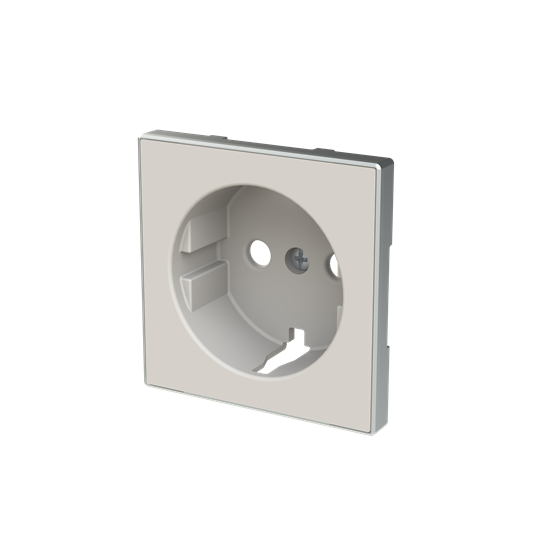 Купить ABB SKY Дюна Накладка для розетки SCHUKO с плоской поверхностью 2CLA858890A6201