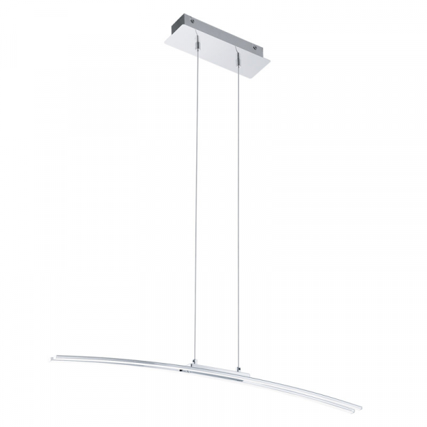 Eglo Подвес LED LASANA, 30W (LED), L900, cталь, хром/пластик, белый 95147