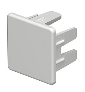 Купить OBO Bettermann Заглушка торцевая кабель-канала WDK 25x25 мм, ПВХ, светло-серый RAL7035 6183662